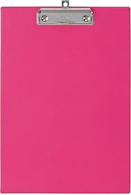 Maul Klemmbrett mit Folienüberzug, A4, pink