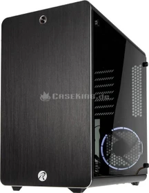 Raijintek Thetis, schwarz, Glasfenster