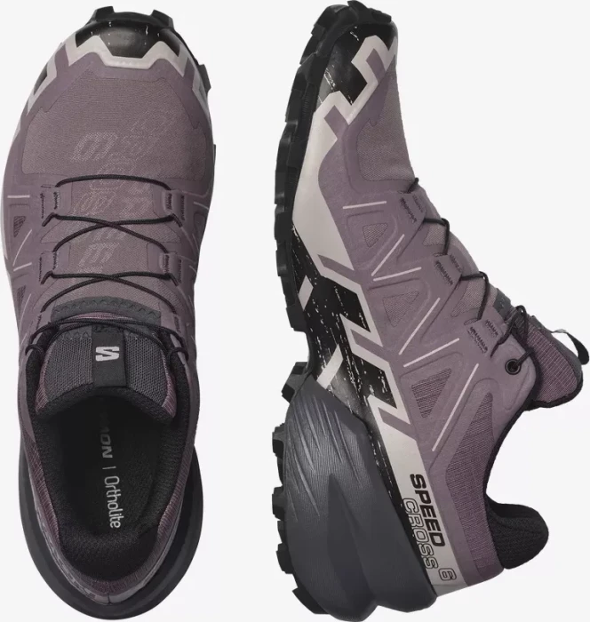 Salomon Speedcross 6 moonscape/black/ashes of roses (Damen)