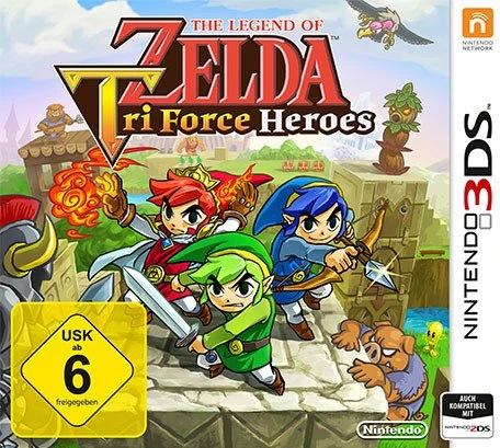 The Legend of Zelda: Tri Force Heroes (3DS)