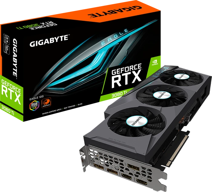 GIGABYTE GeForce RTX 3080 Ti Eagle 12G, 12GB GDDR6X, 2x HDMI, 3x DP