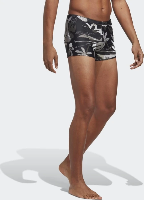 adidas Floral Graphic Badehose schwarz/weiß (Herren)