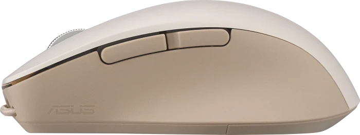 ASUS SmartO MD200 Silent Plus, Oat Milk Shade, USB/Bluetooth