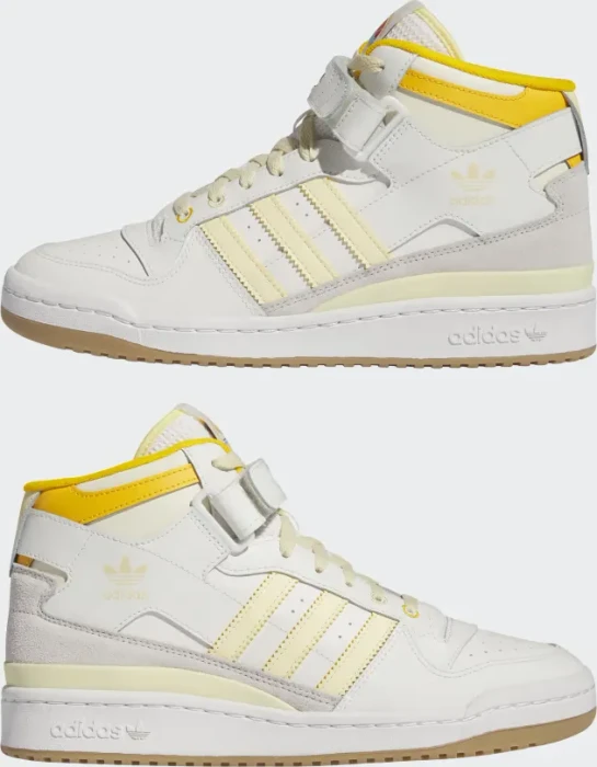 adidas Forum Mid cloud white/easy yellow/crew yellow