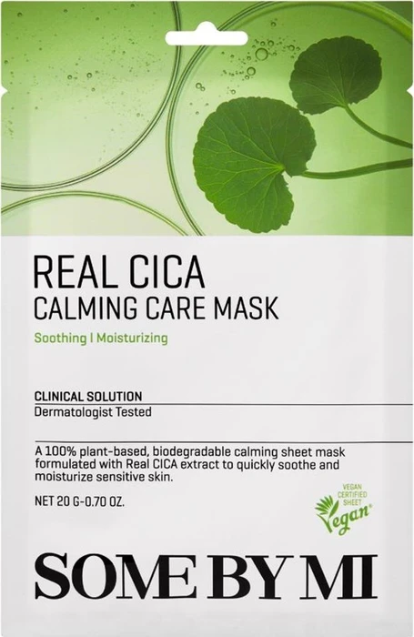 Some by Mi Real Cica Calming Care Mask, 20ml
