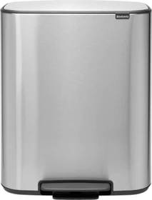 Brabantia Bo Treteimer 60l matt steel