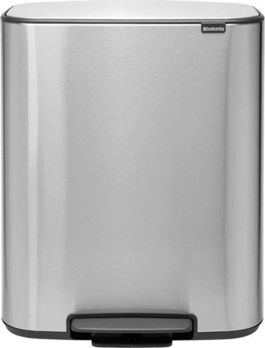 Brabantia Bo Treteimer 60l matt steel