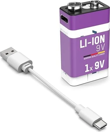 Ansmann 9V-Block Li-Ion 400mAh
