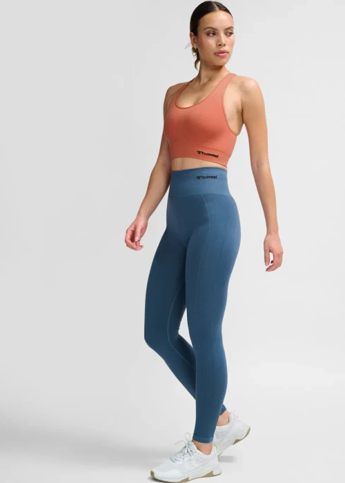 hummel Seamless Sports Top Funktionsshirt ärmellos apricot brandy (Damen)