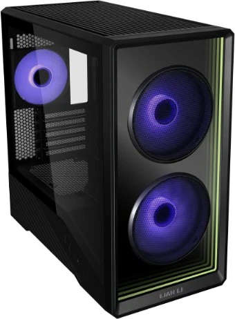 Lian Li Vector V150 INF, schwarz, Glasfenster
