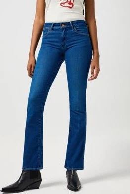 Wrangler Bootcut Jeans heavenly blue (Damen)