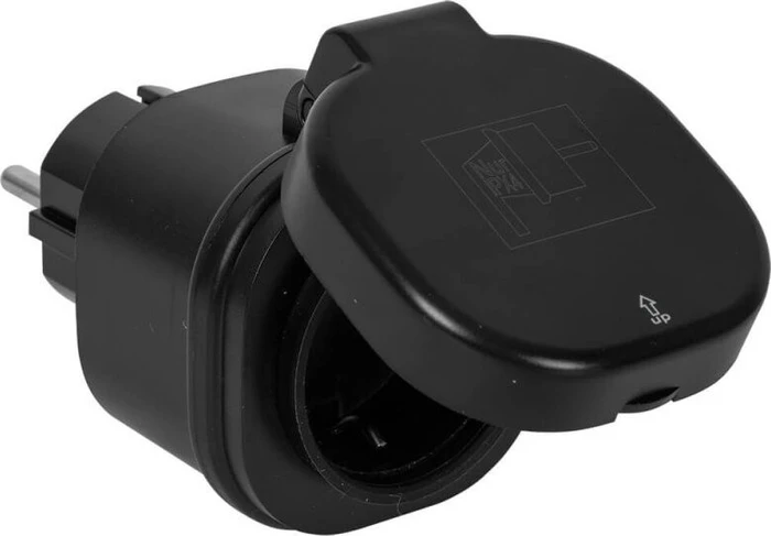 Smartwares SH4-90450 Außenbereich Mini Steckdosenschalter, Funksteckdose