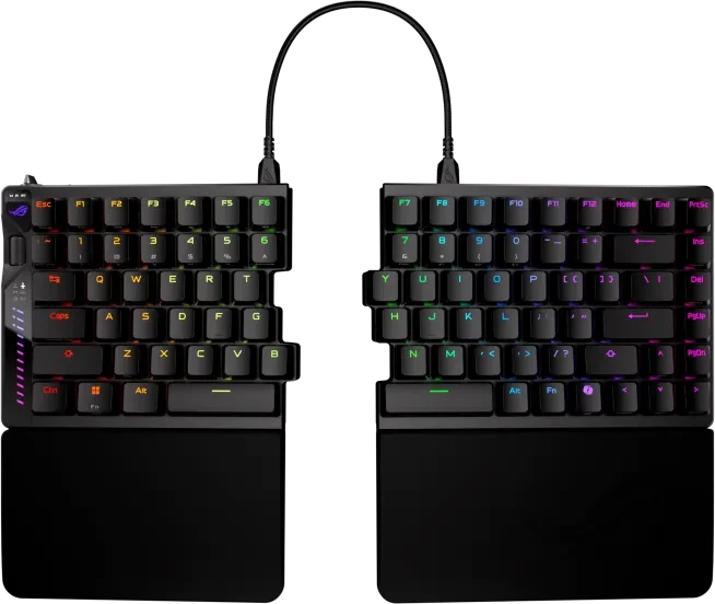 ASUS ROG Falcata, schwarz, ROG HFX V2 Magnetic, USB/Bluetooth, FR