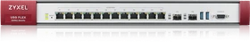Zyxel ZyWALL USG FLEX 700 UTM Rackmount Firewall, 12x RJ-45, 2x SFP, Service Bundle, 1 Jahr