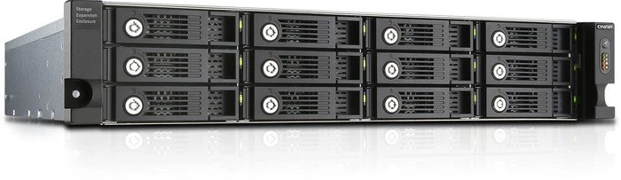 QNAP Rack Expansion Unit UX-1200U-RP 96TB, 1x USB 3.0, 2HE