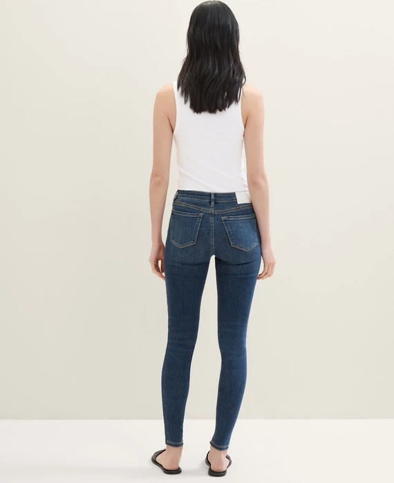 Tom Tailor 3 Sizes in 1 Nela Extra Skinny Jeans Jeans used mid stone blue denim (Damen)