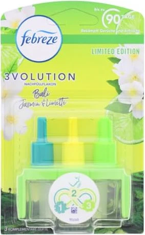 Febreze 3Volution Bali Jasmin & Limette Refill, 20ml