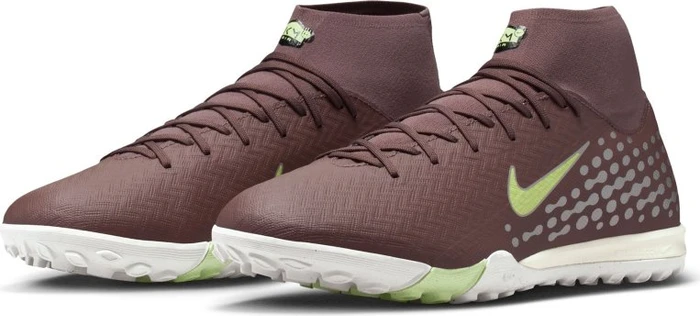 Nike Mercurial Superfly 10 Academy Kylian Mbappé TF High-Top plum eclipse/metallic silver (Herren)