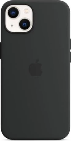 Apple Silikon Case mit MagSafe für iPhone 13 Mitternacht
