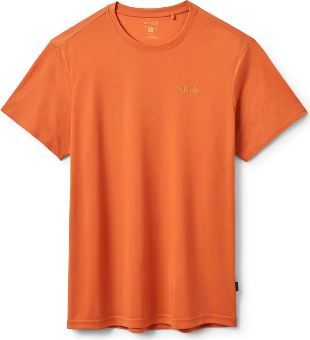 Rab Crimp Elevation Funktionsshirt kurzarm dark melba (Herren)