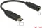 DeLOCK USB Type-C Audio Adapter, 3.5mm Klinke, USB-C 3.1 [Stecker] Vorschaubild