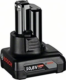 Bosch Professional GBA Werkzeug-Akku 10.8/12V, 4.0Ah, Li-Ionen [4.0Ah] [43.2Wh]