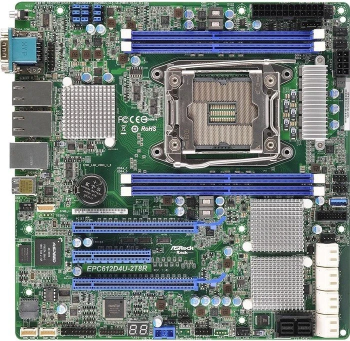 ASRock Rack EPC612D4U-2T8R (Intel 2011-3)