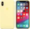 Apple Silikon Case für iPhone XS Max samtgelb Vorschaubild