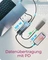 RaidSonic Icy Box IB-HUB1743-CPD 9-in-1 Hub, USB-A/USB-C 3.1 [Stecker] Vorschaubild