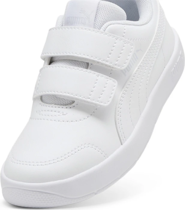 Puma Courtflex V3 puma white/silver mist (Junior)