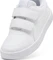 Puma Courtflex V3 puma white/silver mist (Junior) Vorschaubild