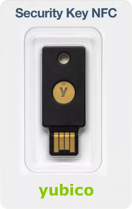 Yubico Security Key NFC black, USB-A/NFC, 1 Stück