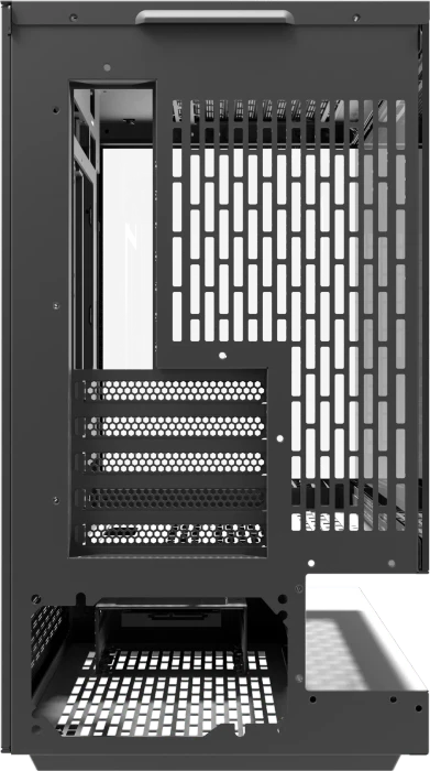 DarkFlash Floatron F1 Black, inkl. 6x Lüfter, Glasfenster