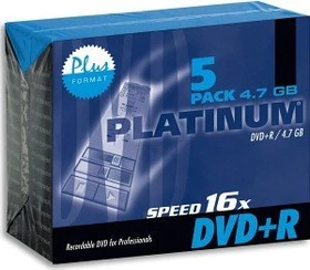BestMedia Platinum DVD+R 4.7GB, 16x, 5er Jewelcase