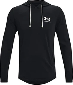 Under Armour Rival Terry Hoodie black/onyx white (Herren)