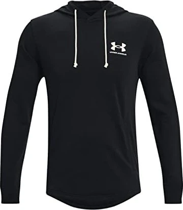 Under Armour Rival Terry Hoodie black/onyx white (Herren)