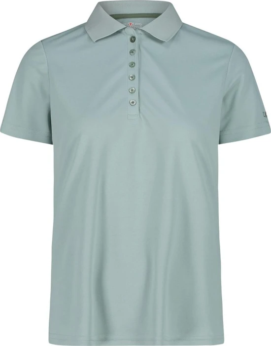 CMP Einfarbiges Pique Poloshirt kurzarm (Damen)