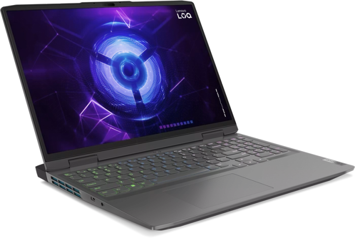 Lenovo LOQ 16IRH8, Storm Grey, Core i7-13620H, 16GB RAM, 1TB SSD, GeForce RTX 4060, EU