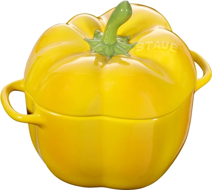 Zwilling Staub Cocotte Paprika Schmortopf 15x12cm 450ml gelb