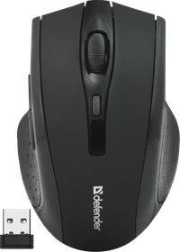 Defender Accura MM-665 Wireless Optical Mouse schwarz, USB (52665)