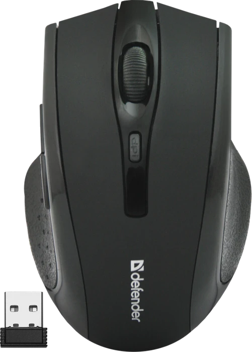 Defender Accura MM-665 Wireless Optical Mouse schwarz, USB