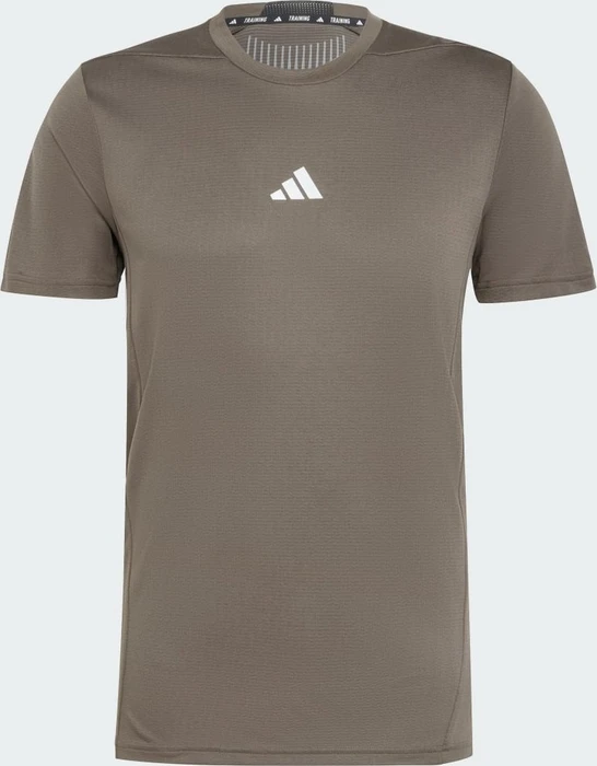 adidas Designed for Training HIIT Workout Heat.RDY Funktionsshirt kurzarm shadow olive (Herren)