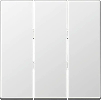 Jung Serie A Wippe für 3-Fach-Schalter, aluminium