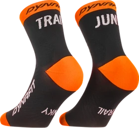 Dynafit Trail Short Laufsocken black out/ultra orange