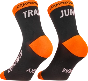 Dynafit Trail Short Laufsocken black out/ultra orange