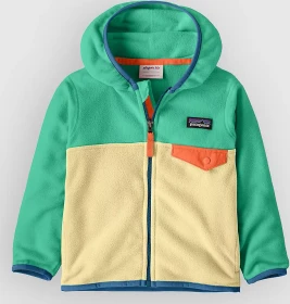 Patagonia Baby Micro D Snap-T Fleece Jacke buttercup yellow/aqua stone (Junior)