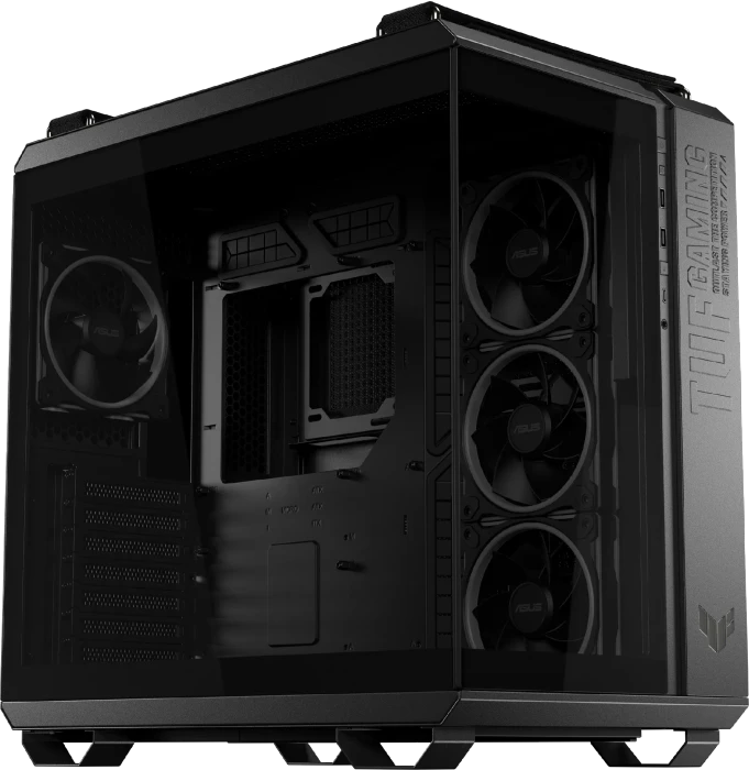ASUS TUF Gaming GT502 Horizon TG ARGB Black, Glasfenster