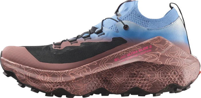 Salomon S/Lab Ultra Glide 2 Limited Courtney Edition ebb and flow/rose taupe/knockout pink