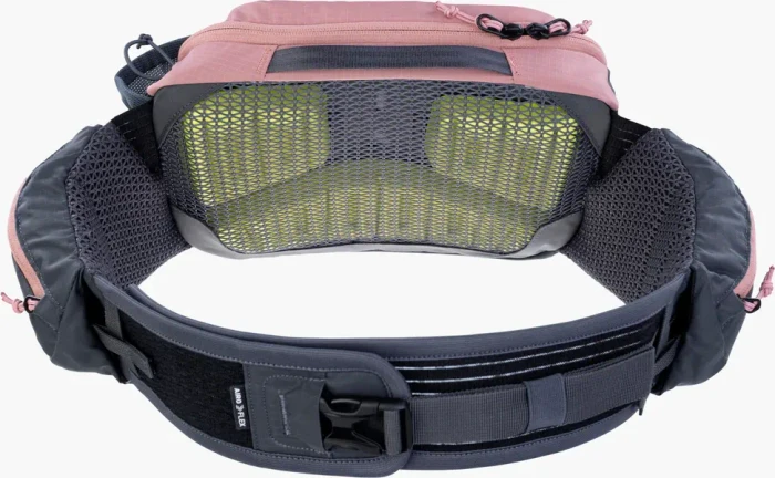 Evoc Hip Pack Pro 3 mit Trinksystem dusty pink/carbon grey