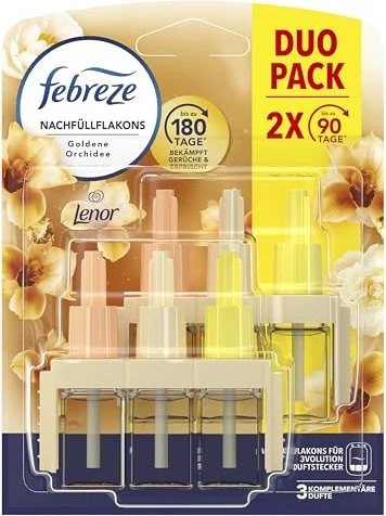 Febreze 3Volution Goldene Orchidee Refill, 40ml (2x 20ml)